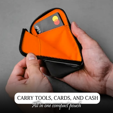 Premium Zip Card Pouch